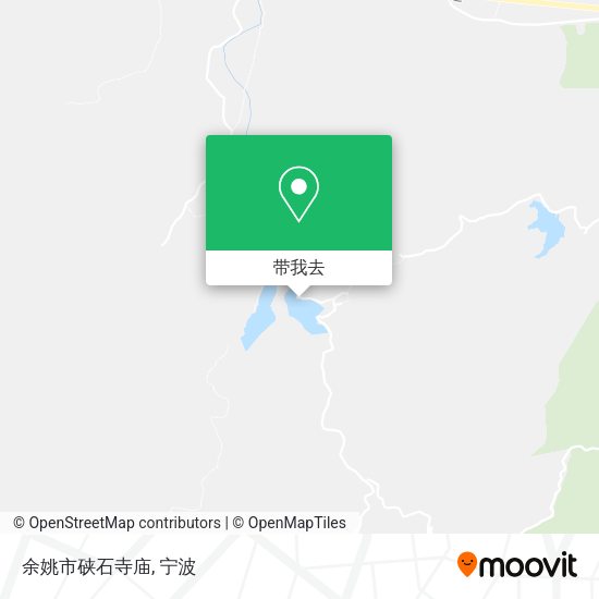 余姚市硖石寺庙地图
