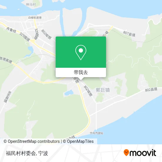 福民村村委会地图