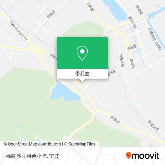 福建沙县特色小吃地图