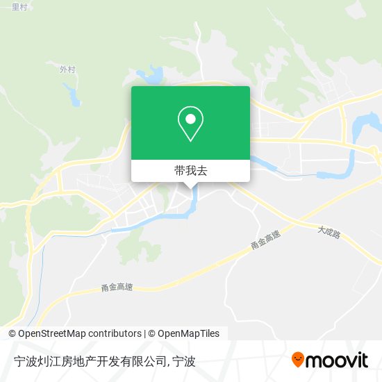 宁波灲江房地产开发有限公司地图