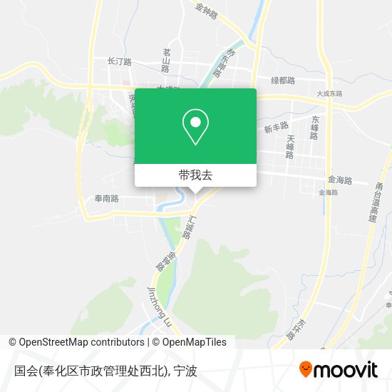 国会(奉化区市政管理处西北)地图