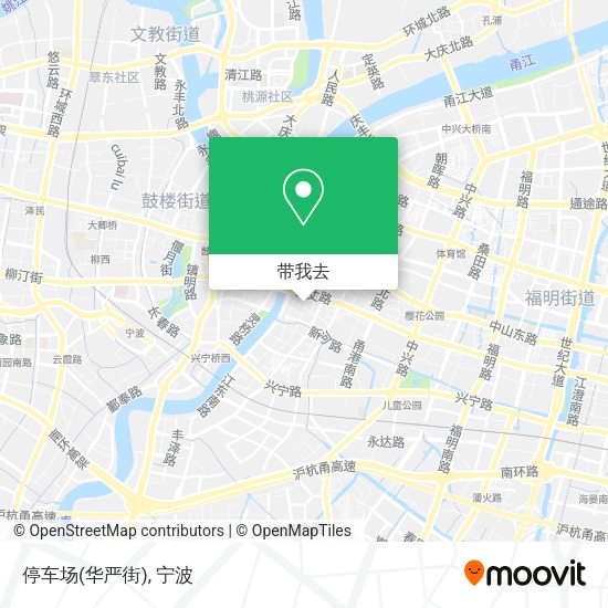 停车场(华严街)地图