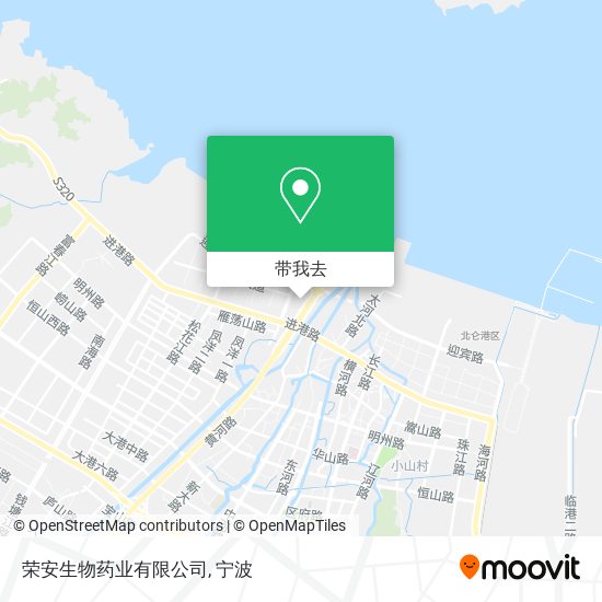 荣安生物药业有限公司地图