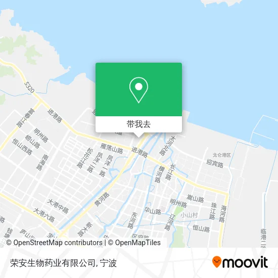 荣安生物药业有限公司地图