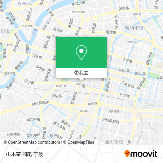 山木茶书院地图