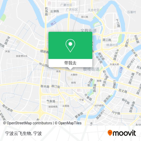 宁波云飞生物地图