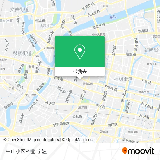 中山小区-4幢地图