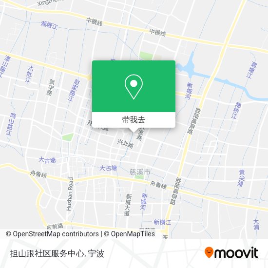担山跟社区服务中心地图