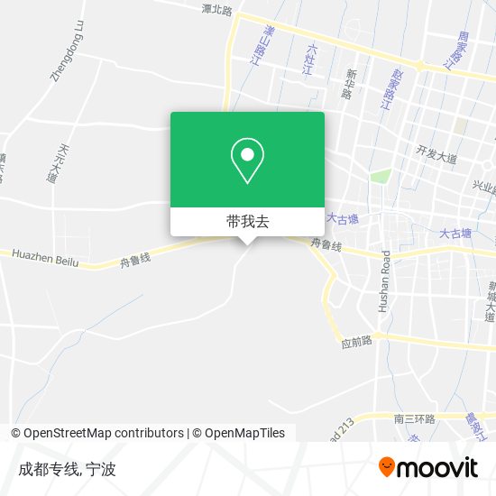 成都专线地图