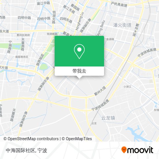 中海国际社区地图