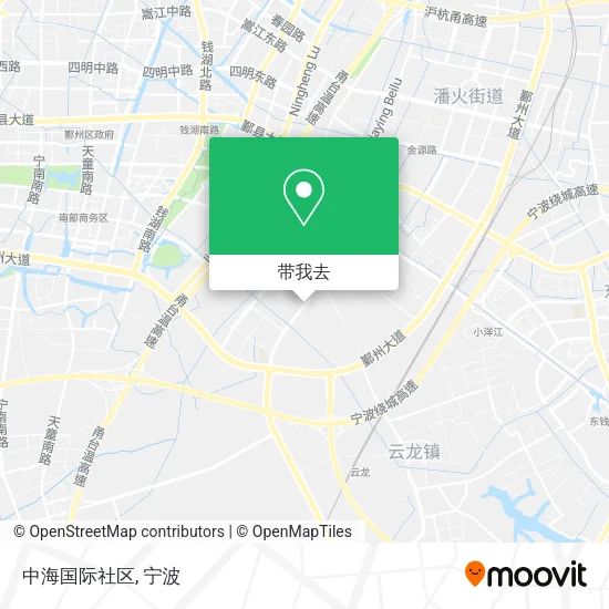 中海国际社区地图