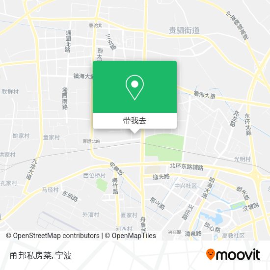 甬邦私房菜地图