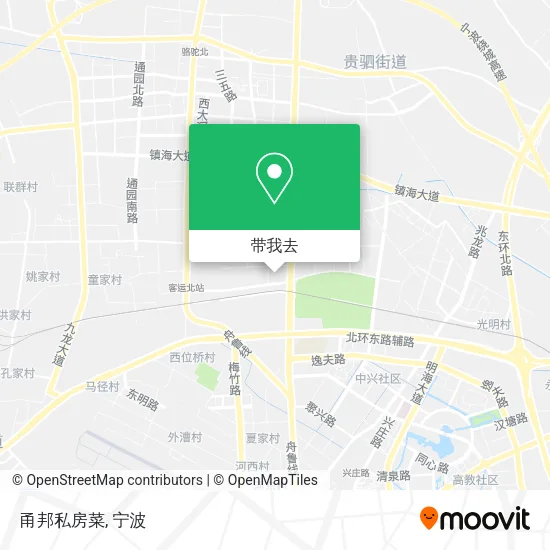 甬邦私房菜地图