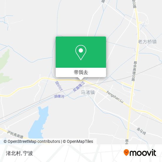 渚北村地图