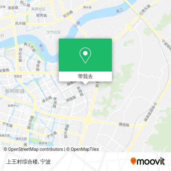 上王村综合楼地图