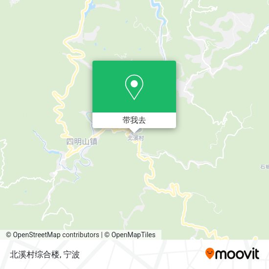 北溪村综合楼地图