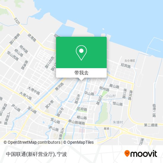 中国联通(新矸营业厅)地图