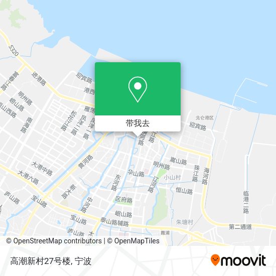 高潮新村27号楼地图