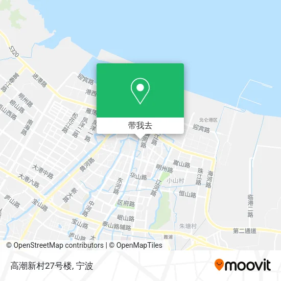 高潮新村27号楼地图