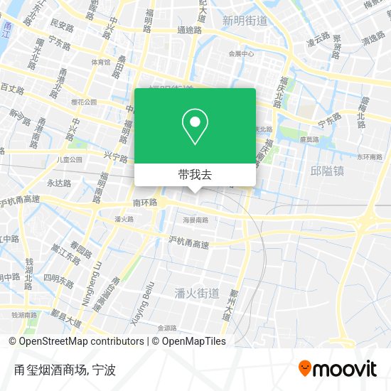 甬玺烟酒商场地图