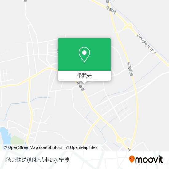 德邦快递(师桥营业部)地图