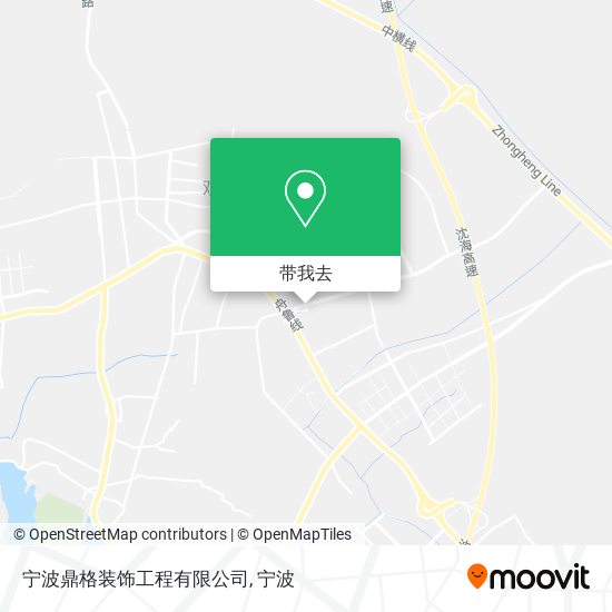 宁波鼎格装饰工程有限公司地图