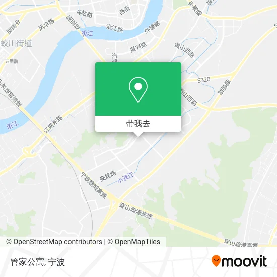 管家公寓地图