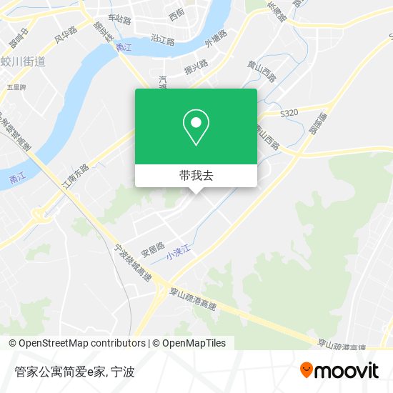 管家公寓简爱e家地图