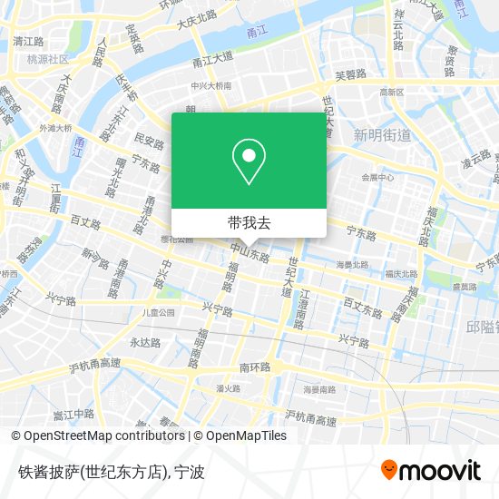 铁酱披萨(世纪东方店)地图