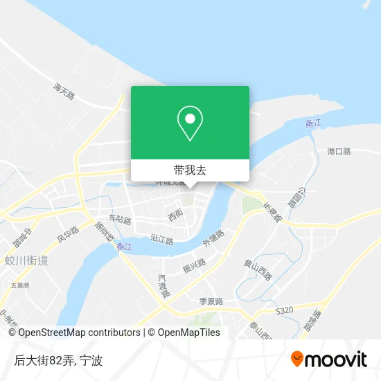 后大街82弄地图