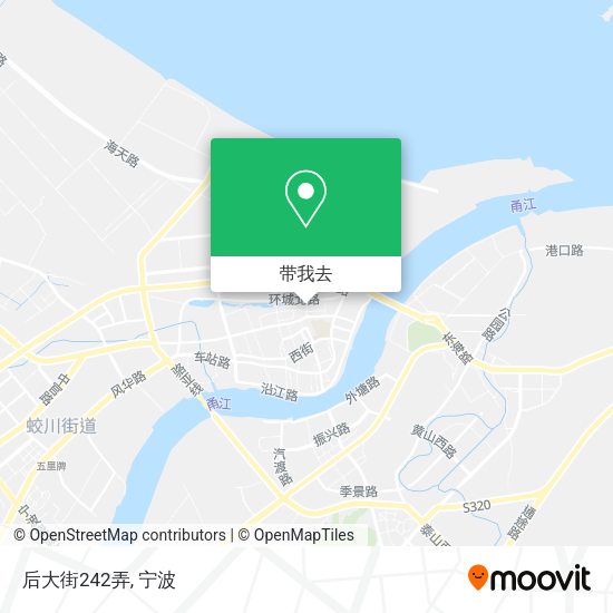后大街242弄地图