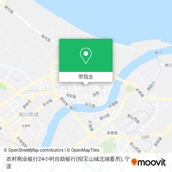 农村商业银行24小时自助银行(招宝山城北储蓄所)地图