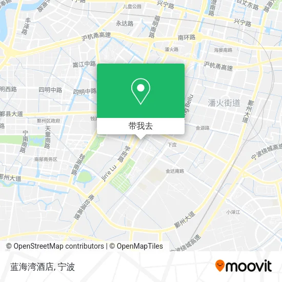 蓝海湾酒店地图