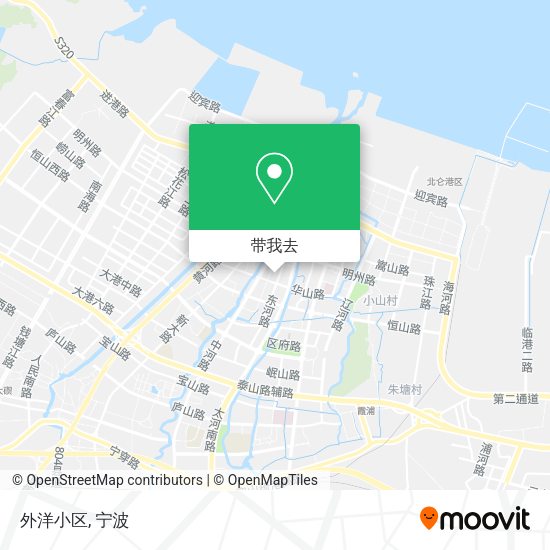 外洋小区地图