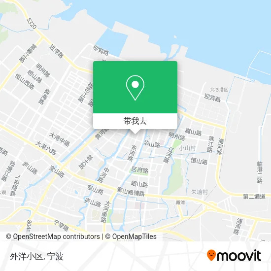 外洋小区地图