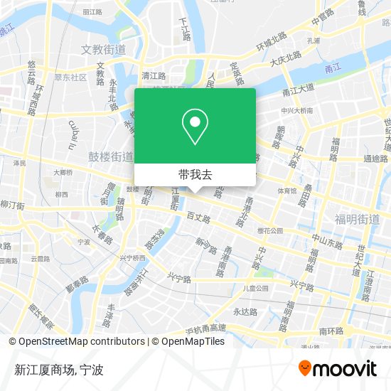 新江厦商场地图