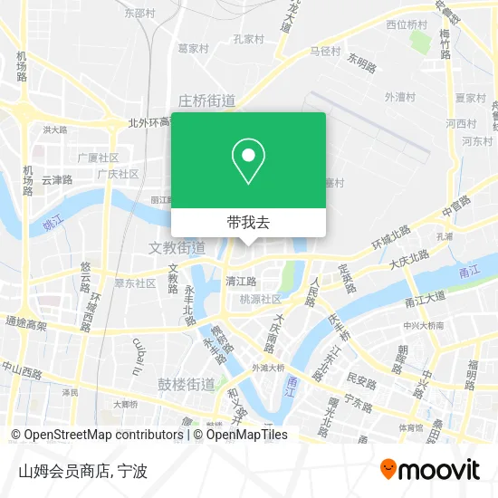山姆会员商店地图