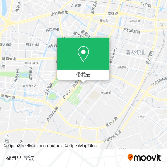 福园里地图