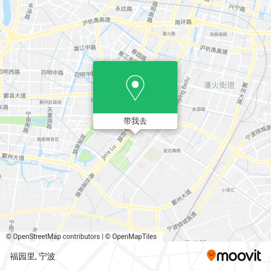 福园里地图