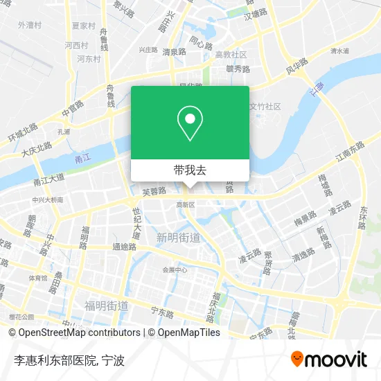 李惠利东部医院地图