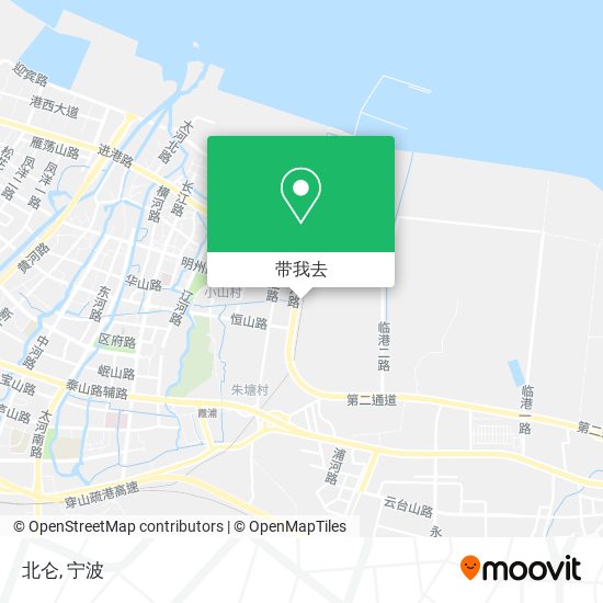 北仑地图