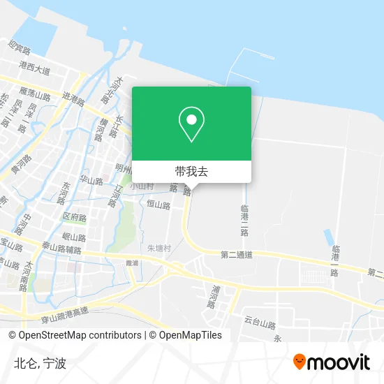 北仑地图