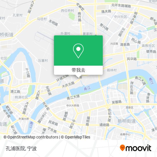 孔浦医院地图