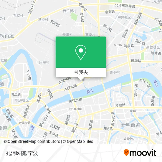 孔浦医院地图