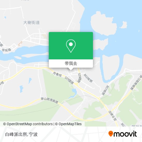 白峰派出所地图