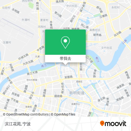 滨江花苑地图