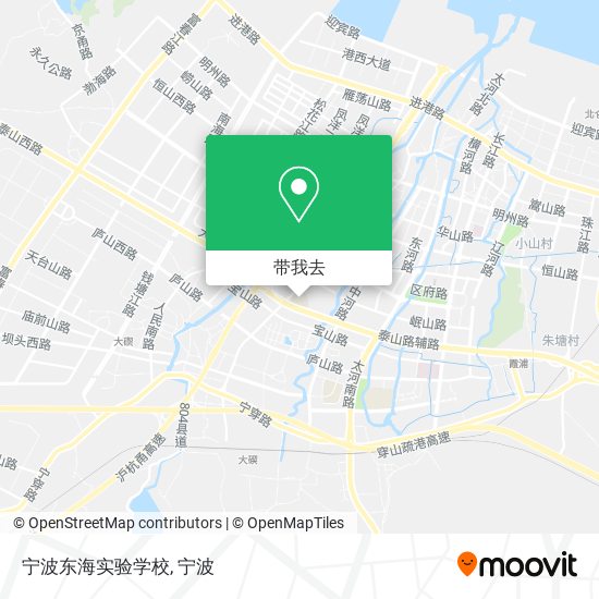 宁波东海实验学校地图