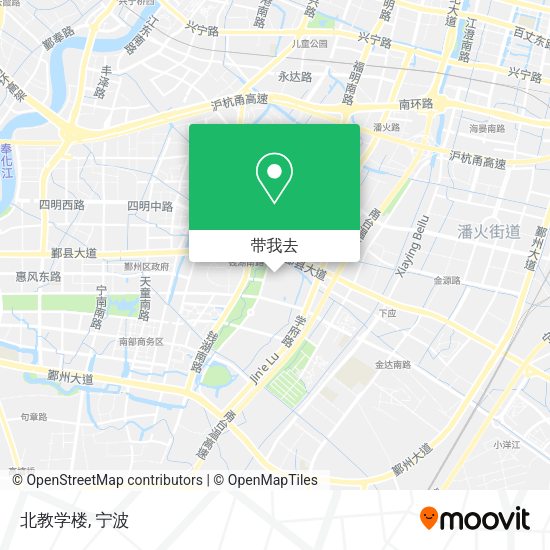北教学楼地图