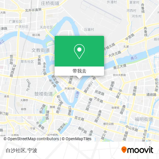 白沙社区地图