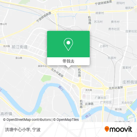 洪塘中心小学地图